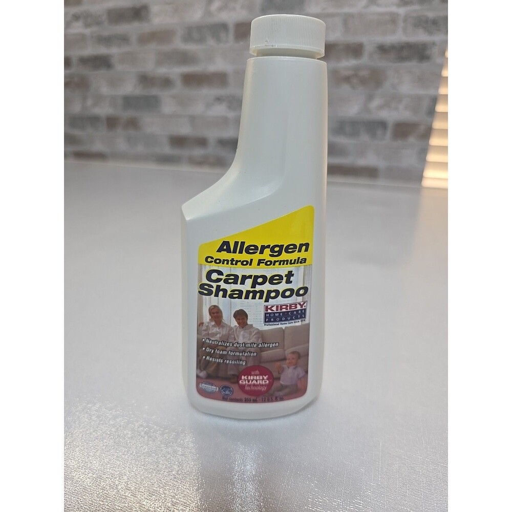 Kirby Vacuum Carpet Shampoo  Allergen Control Formula Dry Foam Formula Lavender